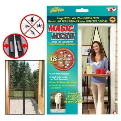 Magnetic Screen door - Mesh Curtain