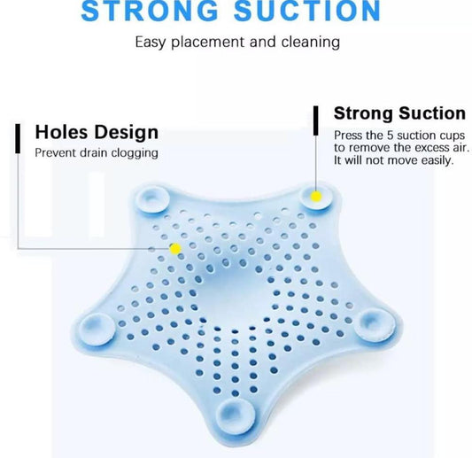 Silicone Drain Sink Stopper Strainer, Pack of 3