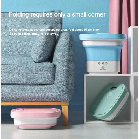 Portable Folding Washing Machine with Dryer