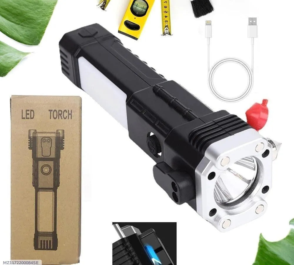 Rechargeable LED Torch Light – High Brightness, Long Battery Life