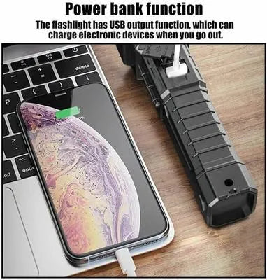 Rechargeable LED Torch Light – High Brightness, Long Battery Life