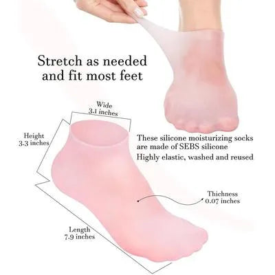 Silicon Pain Relief Socks – Therapeutic, Supportive & Comfortable  Premium / Catchy: