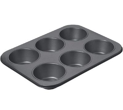 06 Hole Cupcake Tray, Muffin Pan non stick cupcake baking pan kitchen utensil
