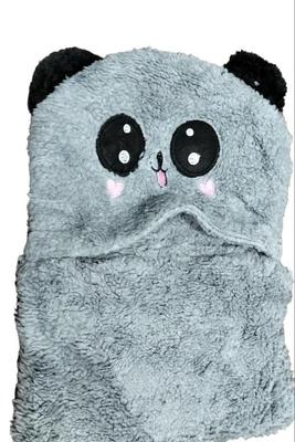 Kid's Beanie Wool Cap With Neck Warmer