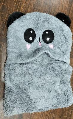 Kid's Beanie Wool Cap With Neck Warmer