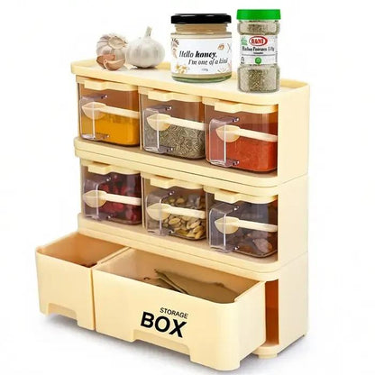 Spices Rack Organizer – Compact Kitchen Storage Stand
