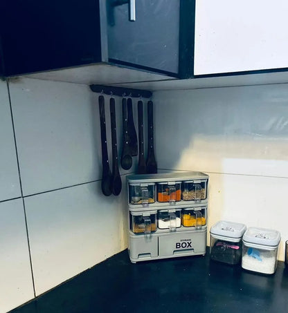 Spices Rack Organizer – Compact Kitchen Storage Stand