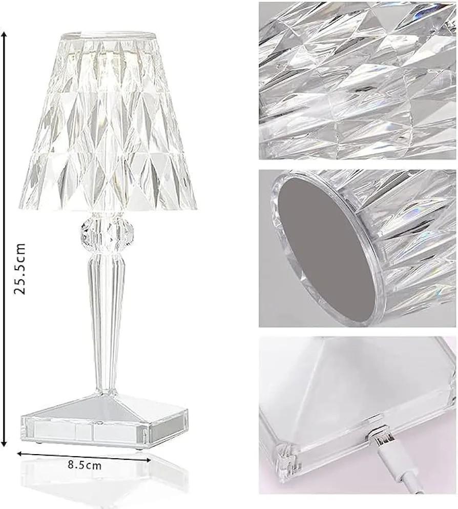 Rechargeable LED Table Lamp with Adjustable Light – Desk & Bedside Lamp