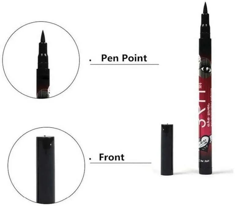 Smudge Proof 36 Hour-long Lasting Liquid Eyeliner, Pack Of 4