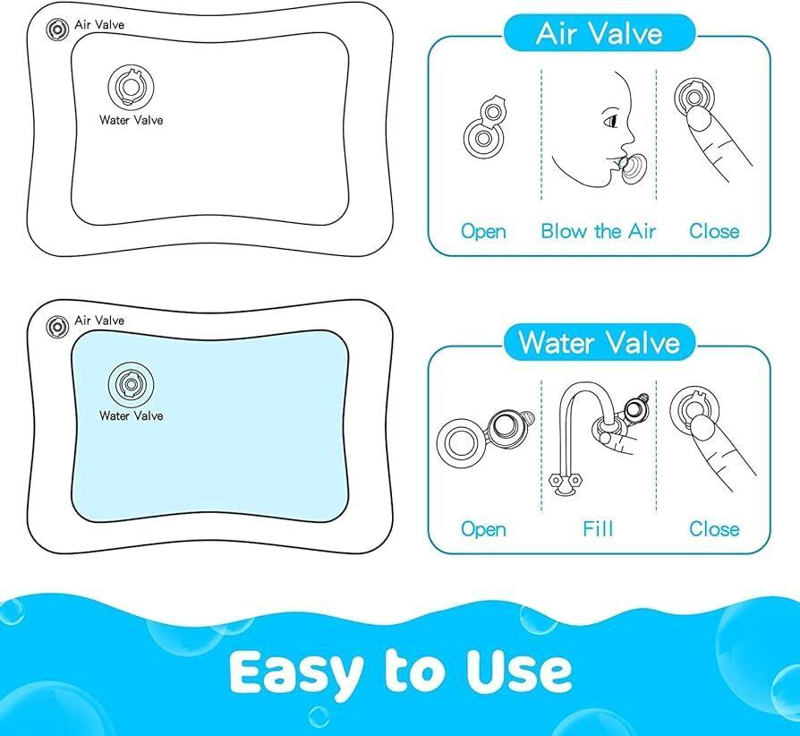 Inflatable Baby Water Play Mat