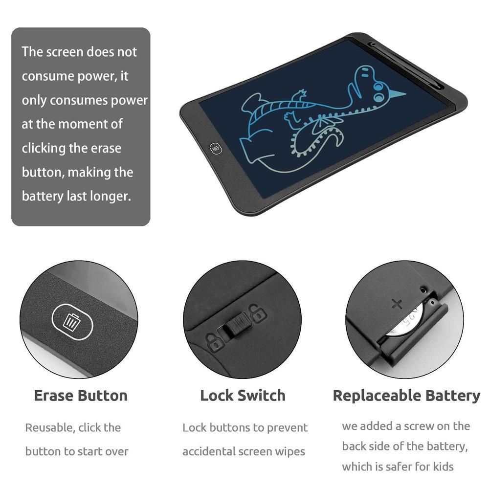 2 x LCD writing Pad Best Earle Education For Kids