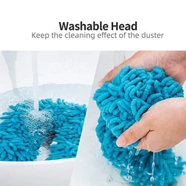 Extendable Duster for Cleaning High and Hard-to-Reach Areas