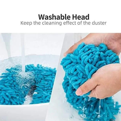 Extendable Duster for Cleaning High and Hard-to-Reach Areas