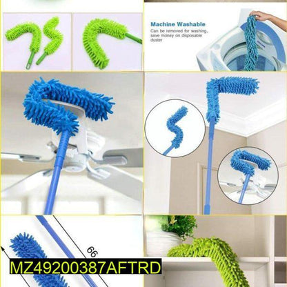 Extendable Duster for Cleaning High and Hard-to-Reach Areas