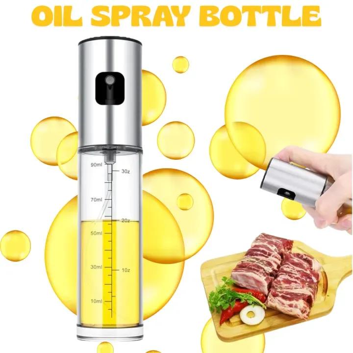 100ml Oil Spray Bottle | Refillable Cooking Oil Sprayer | Kitchen Essential