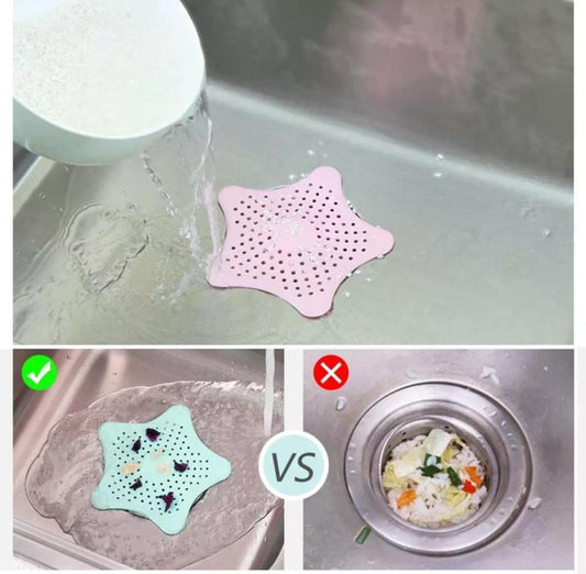 Silicone Drain Sink Stopper Strainer, Pack of 3