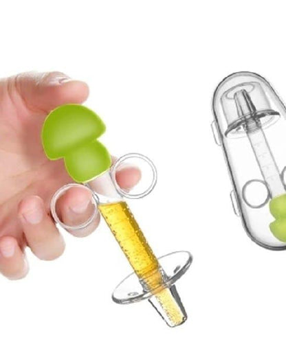 Silicone Medicine Feeder Set | Infant Medicine Dispenser | Safe & Gentle