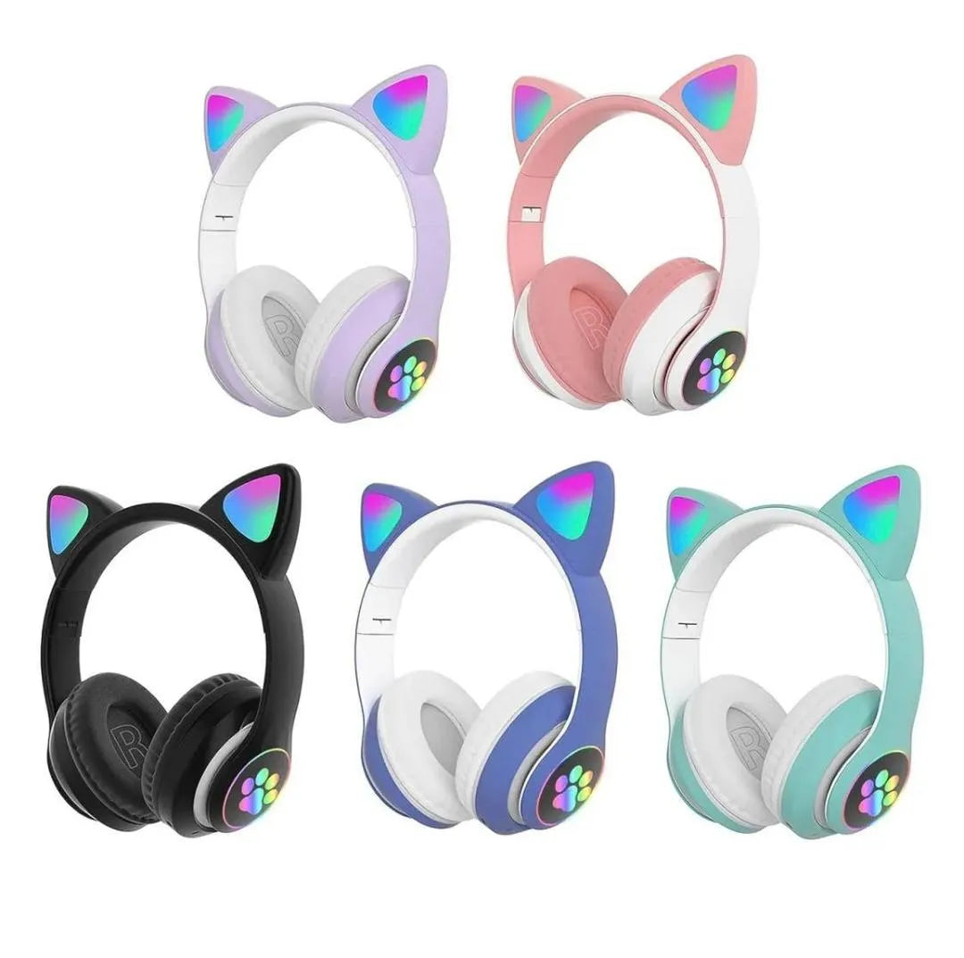 Cat Ear Headphones for Kids & Teens