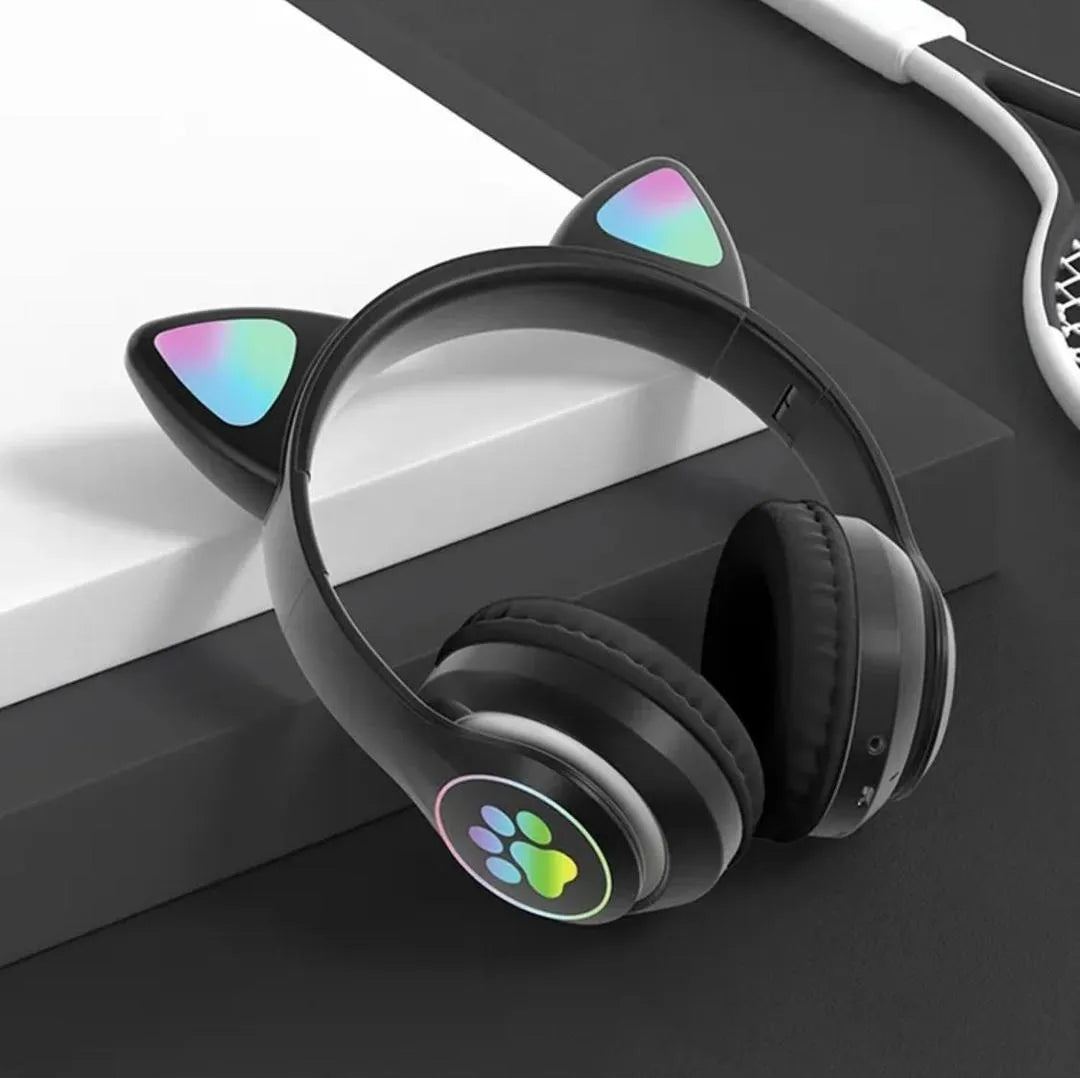 Cat Ear Headphones for Kids & Teens