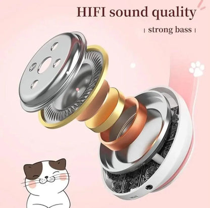 Cat Ear Headphones for Kids & Teens