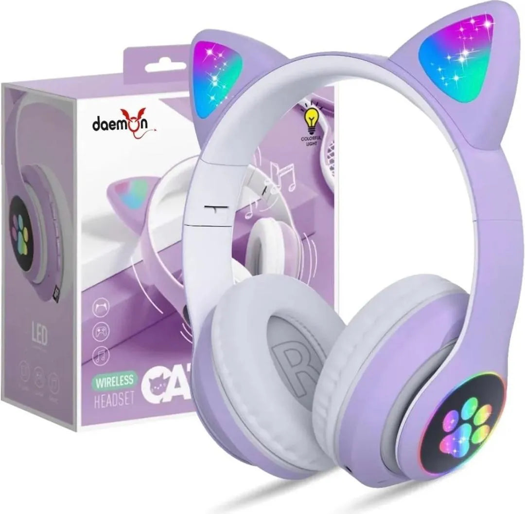 Cat Ear Headphones for Kids & Teens