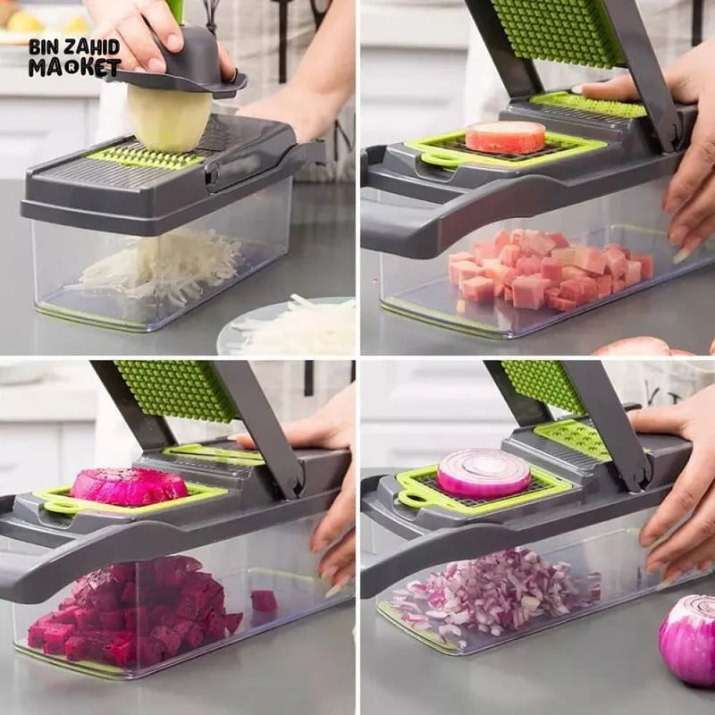5 In 1 Manual Vegetable Slicer Cutter