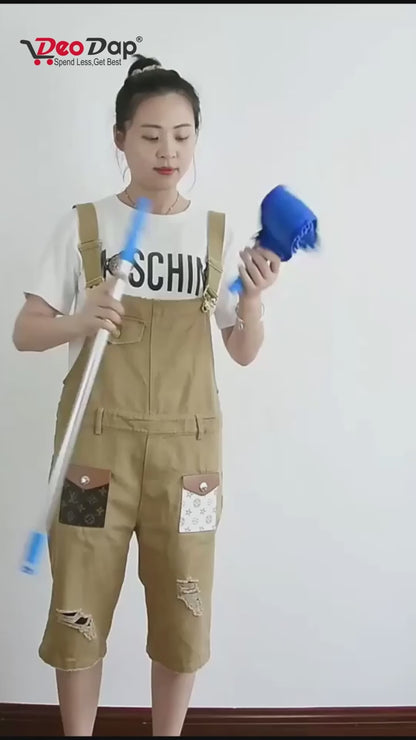 Extendable Duster for Cleaning High and Hard-to-Reach Areas