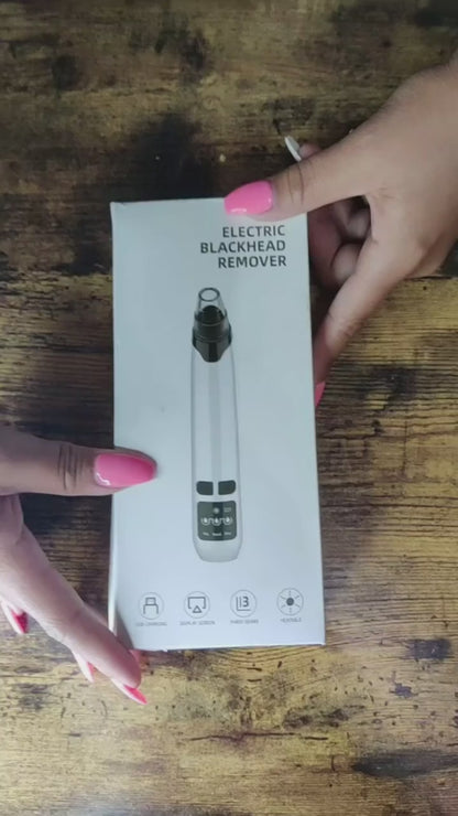 5-in-1 Electric Rechargeable Blackhead Remover – Deep Pore Cleansing & Skin Care Device